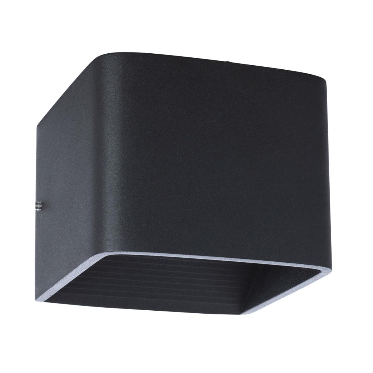 картинка Настенный светодиодный светильник Arte Lamp Scatola A1423AP-1BK от магазина pro-decor.kz