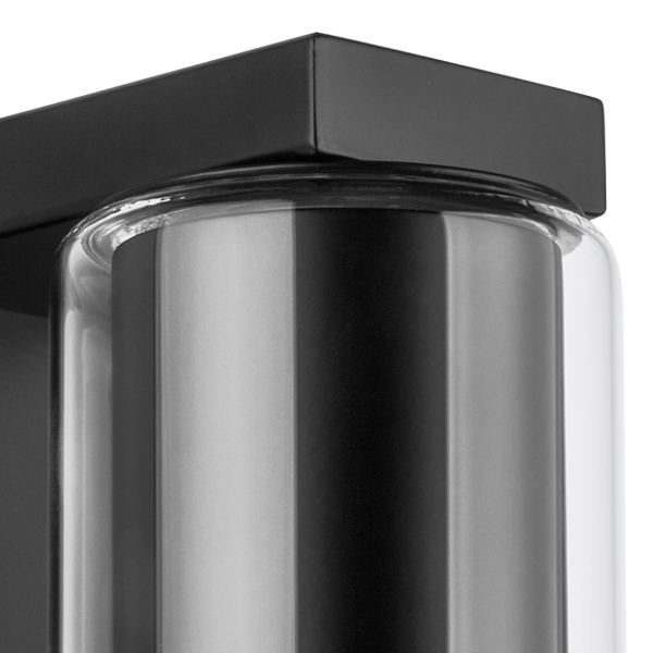 картинка 756617 Настенный светильник CILINO 1х40W GU10 BLACK магазин pro-decor.kz являющийся официальным дистрибьютором в Казахстане картинка 756617 Настенный светильник CILINO 1х40W GU10 BLACK от магазина pro-decor.kz