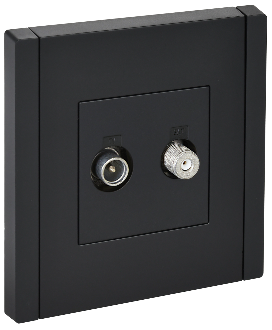 картинка FORTE&PIANO Роз. двойная TV+SAT FP138 чер. IEK магазин pro-decor.kz являющийся официальным дистрибьютором в Казахстане картинка FORTE&PIANO Роз. двойная TV+SAT FP138 чер. IEK от магазина pro-decor.kz