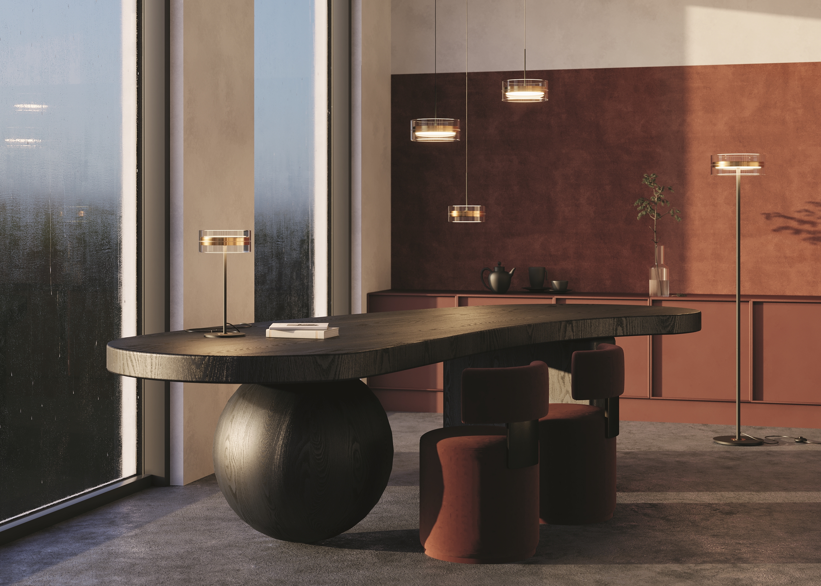 картинка Настольный светильник Maytoni MOD348TL-L14BBS3K от магазина pro-decor.kz
