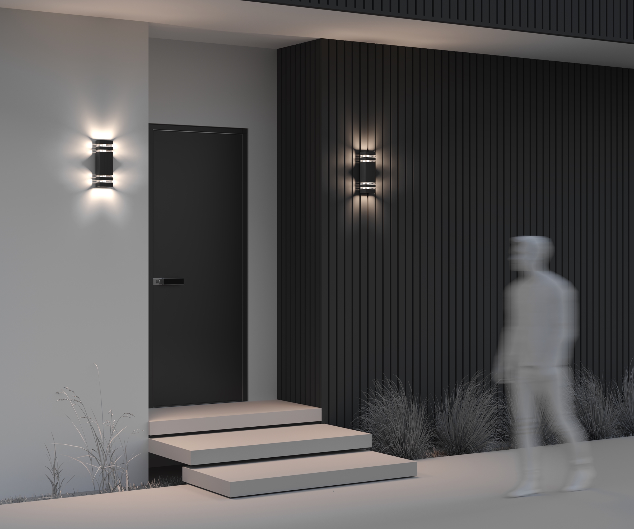 картинка Уличный настенный светильник Maytoni Unter den Linden O578WL-02B от магазина pro-decor.kz