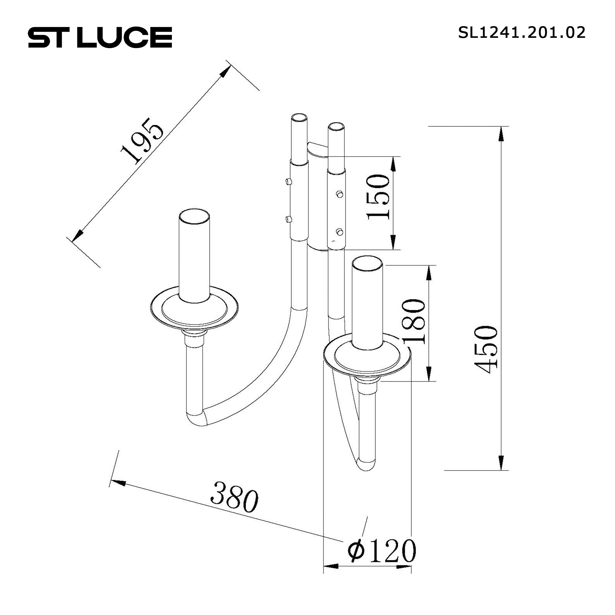 картинка SL1241.201.02 Бра ST-Luce  от магазина pro-decor.kz