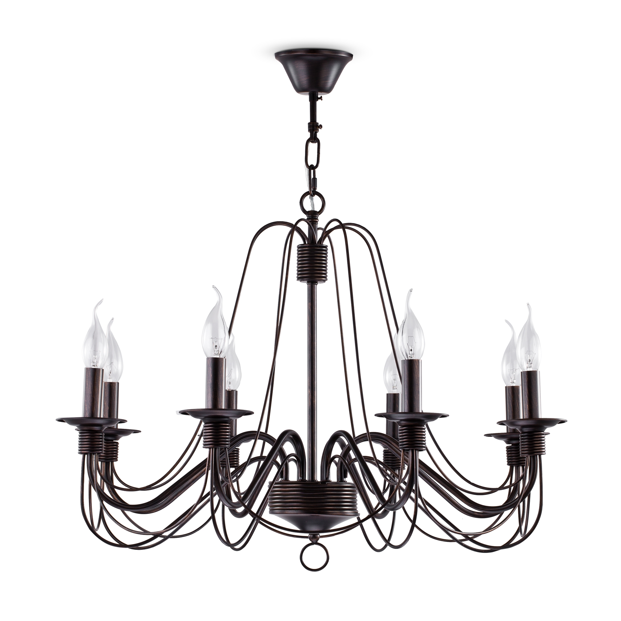 картинка Подвесная люстра Freya Velia FR2046-PL-08-BR от магазина pro-decor.kz