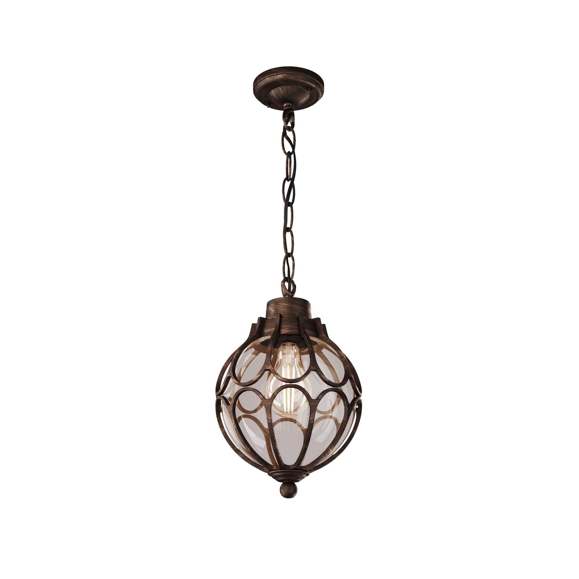 картинка Уличный подвесной светильник Maytoni Via O024PL-01G от магазина pro-decor.kz