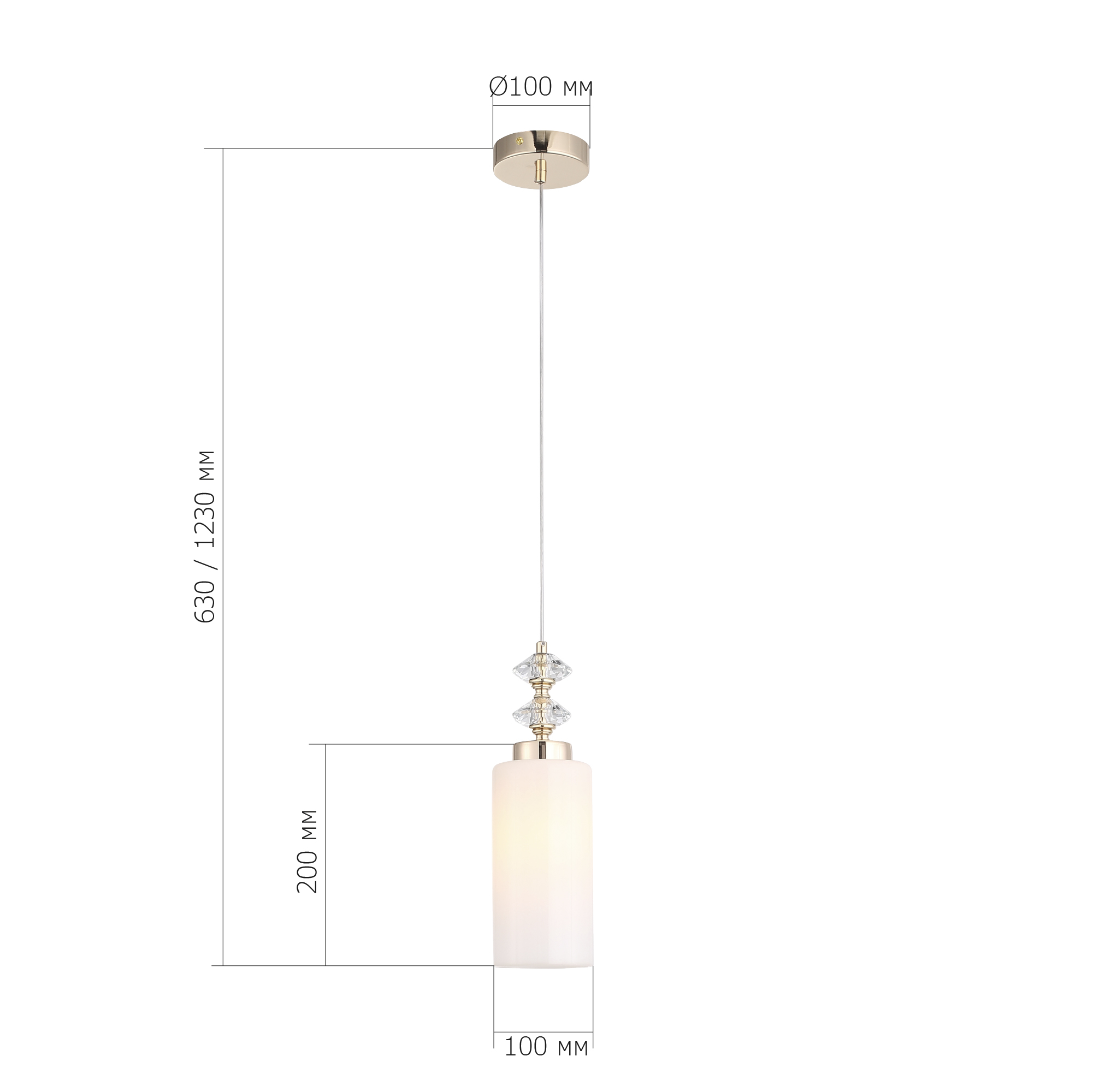 картинка SL1402.253.01 Светильник подвесной ST-Luce ЭЛЕГРА от магазина pro-decor.kz