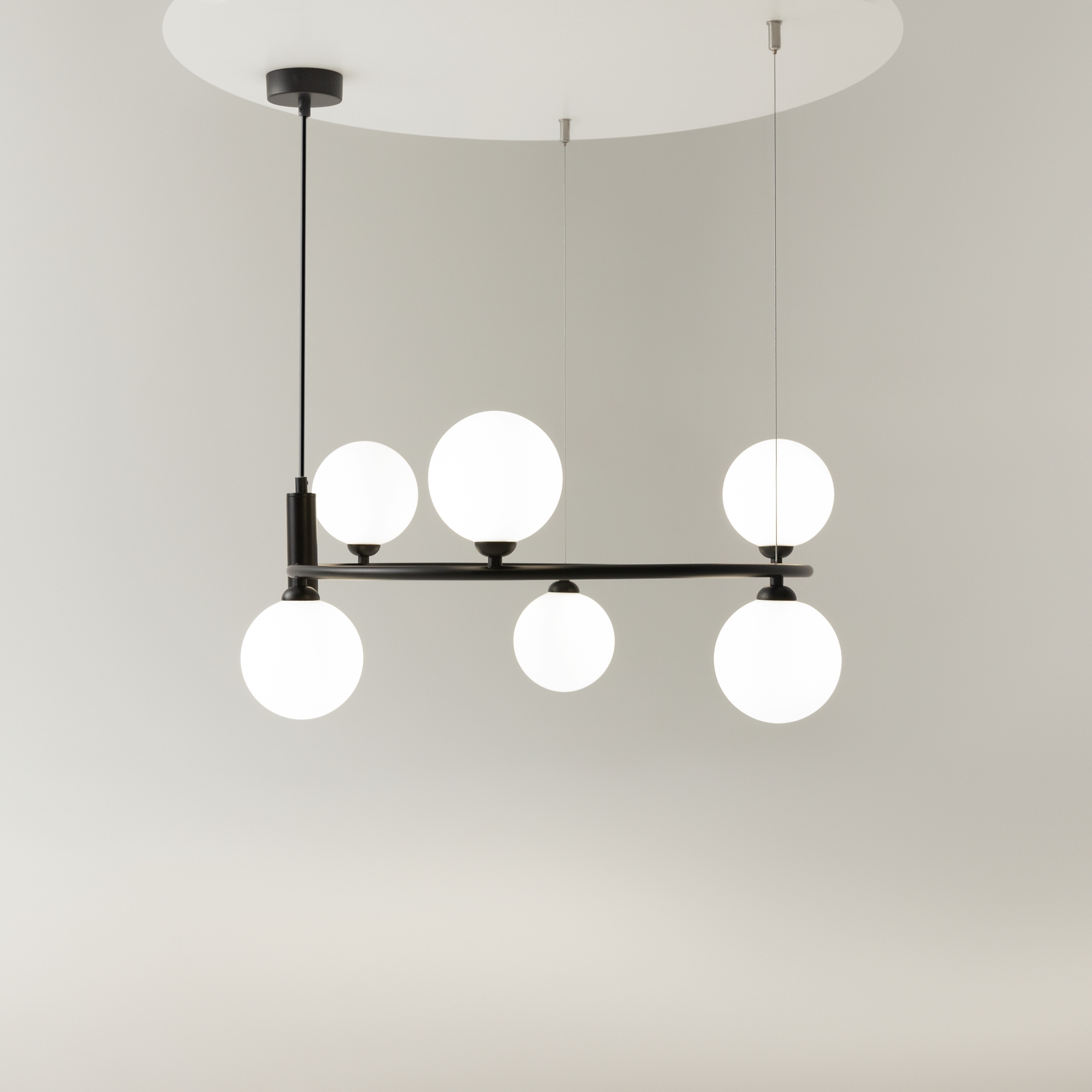 картинка Подвесная люстра Maytoni Ring MOD013PL-06B от магазина pro-decor.kz