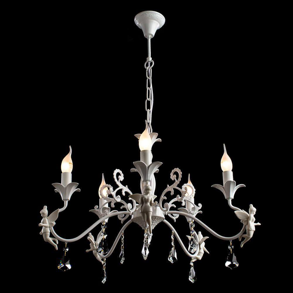 картинка Подвесная люстра Arte Lamp Angelina A5349LM-5WH от магазина pro-decor.kz