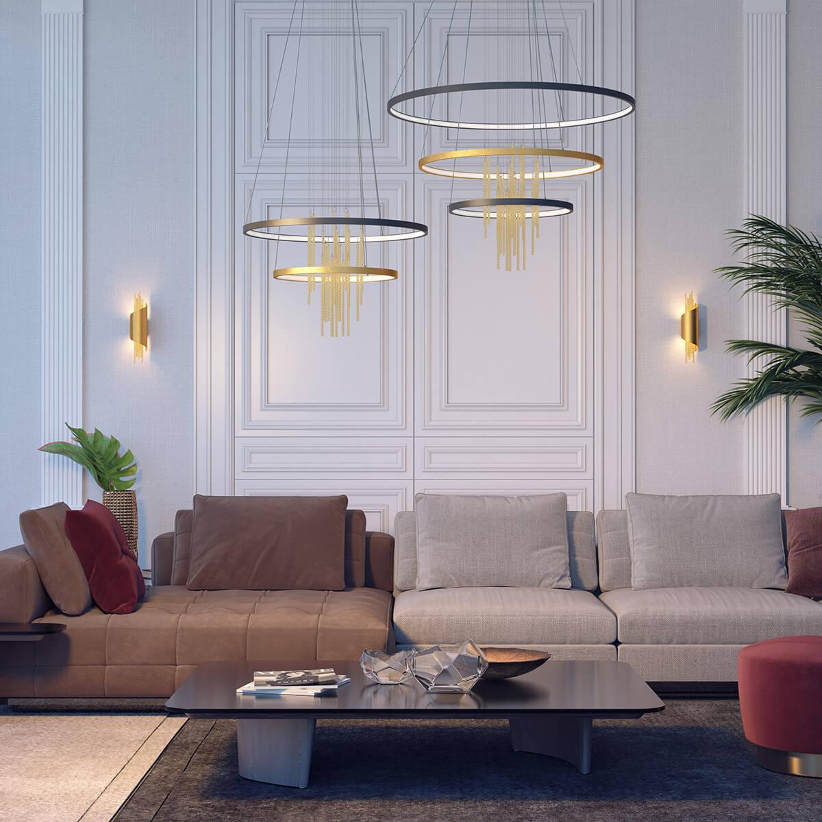 картинка Подвесной светодиодный светильник Odeon Light L-vision Monica 3901/63L магазин pro-decor.kz являющийся официальным дистрибьютором в Казахстане картинка Подвесной светодиодный светильник Odeon Light L-vision Monica 3901/63L от магазина pro-decor.kz