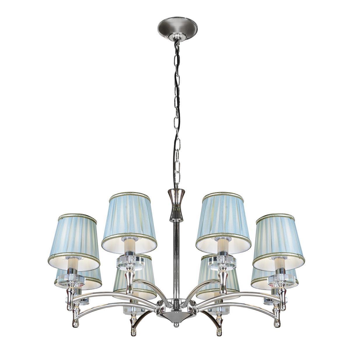 картинка Подвесная люстра iLamp Olivia 82336/8 CR от магазина pro-decor.kz