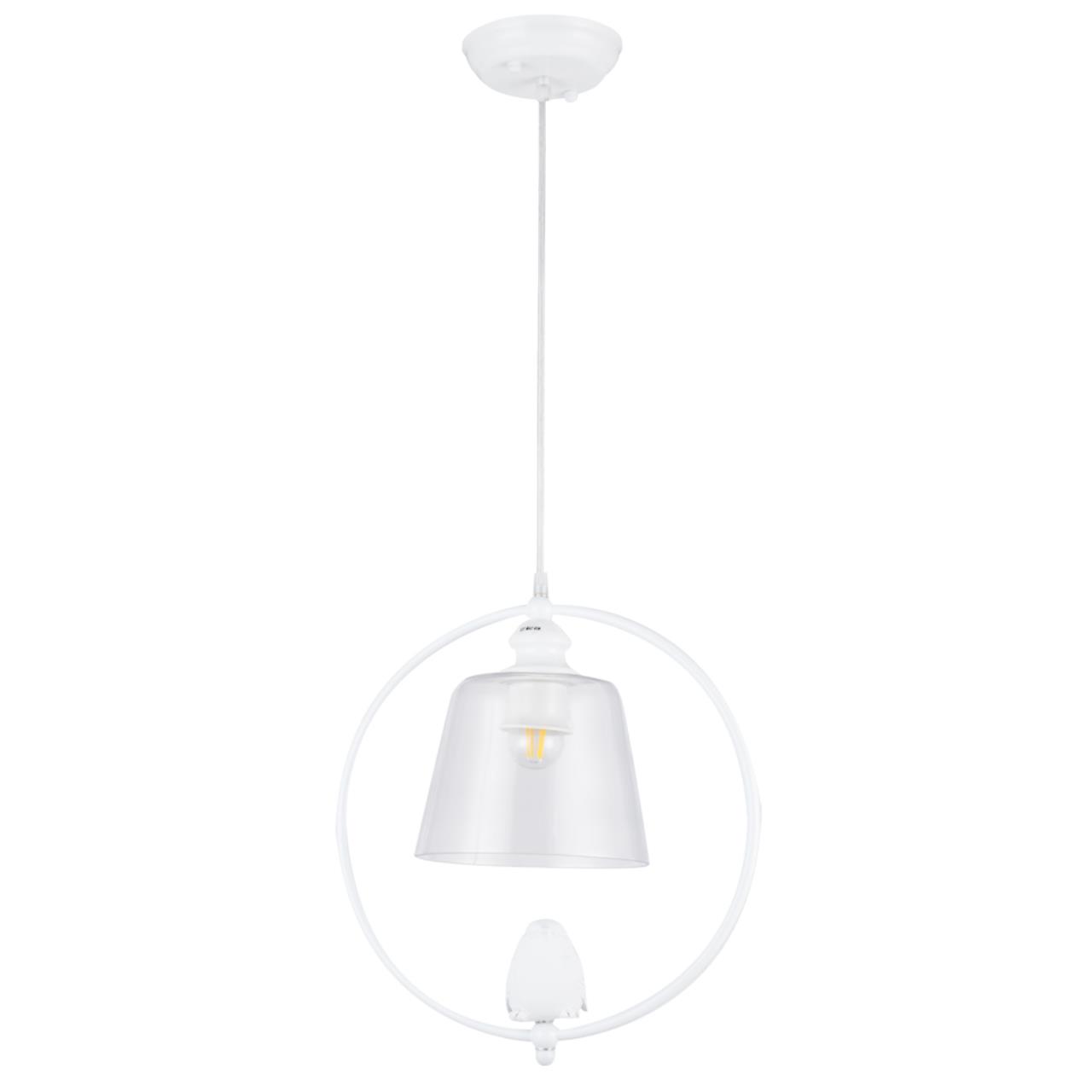 картинка Подвесной светильник Arte Lamp Passero A4289SP-1WH магазин pro-decor.kz являющийся официальным дистрибьютором в Казахстане картинка Подвесной светильник Arte Lamp Passero A4289SP-1WH от магазина pro-decor.kz
