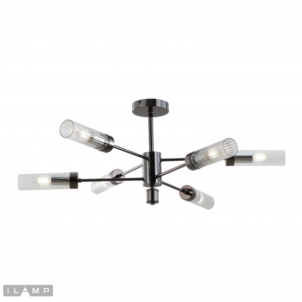 картинка Светильник потолочный iLamp Evolution 15609-6 AN+CL от магазина pro-decor.kz