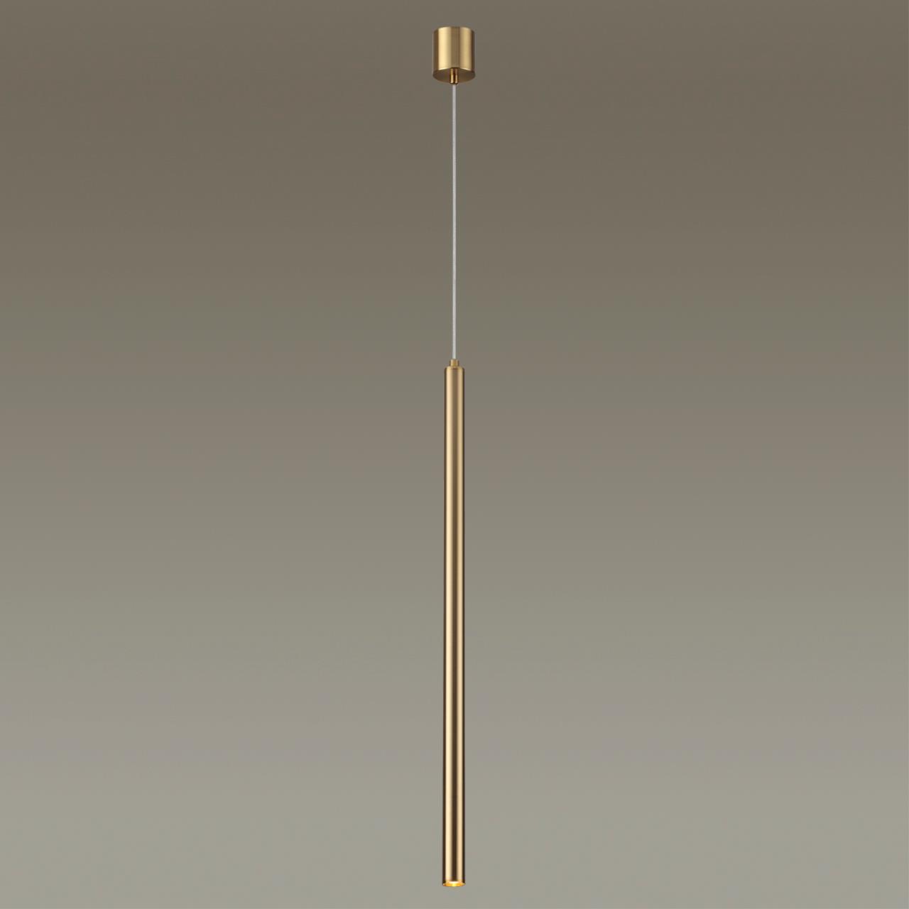 картинка 4374/3L HIGHTECH ODL23 123 золото/металл Подвесной светильник (база для встройки в комплекте) IP20 LED 3W 237Лм 3000K FIANO от магазина pro-decor.kz