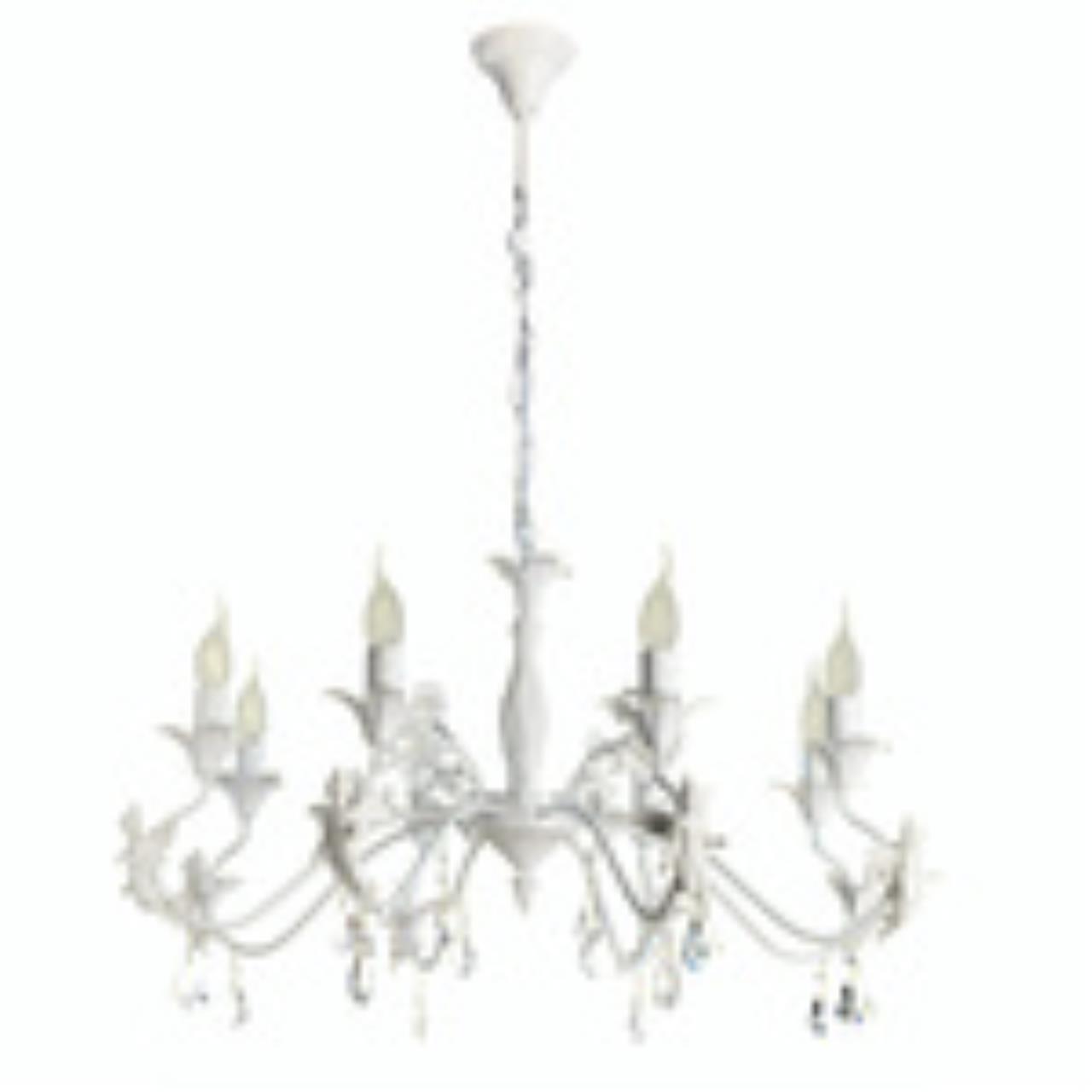 картинка Подвесная люстра Arte Lamp Angelina A5349LM-8WH от магазина pro-decor.kz