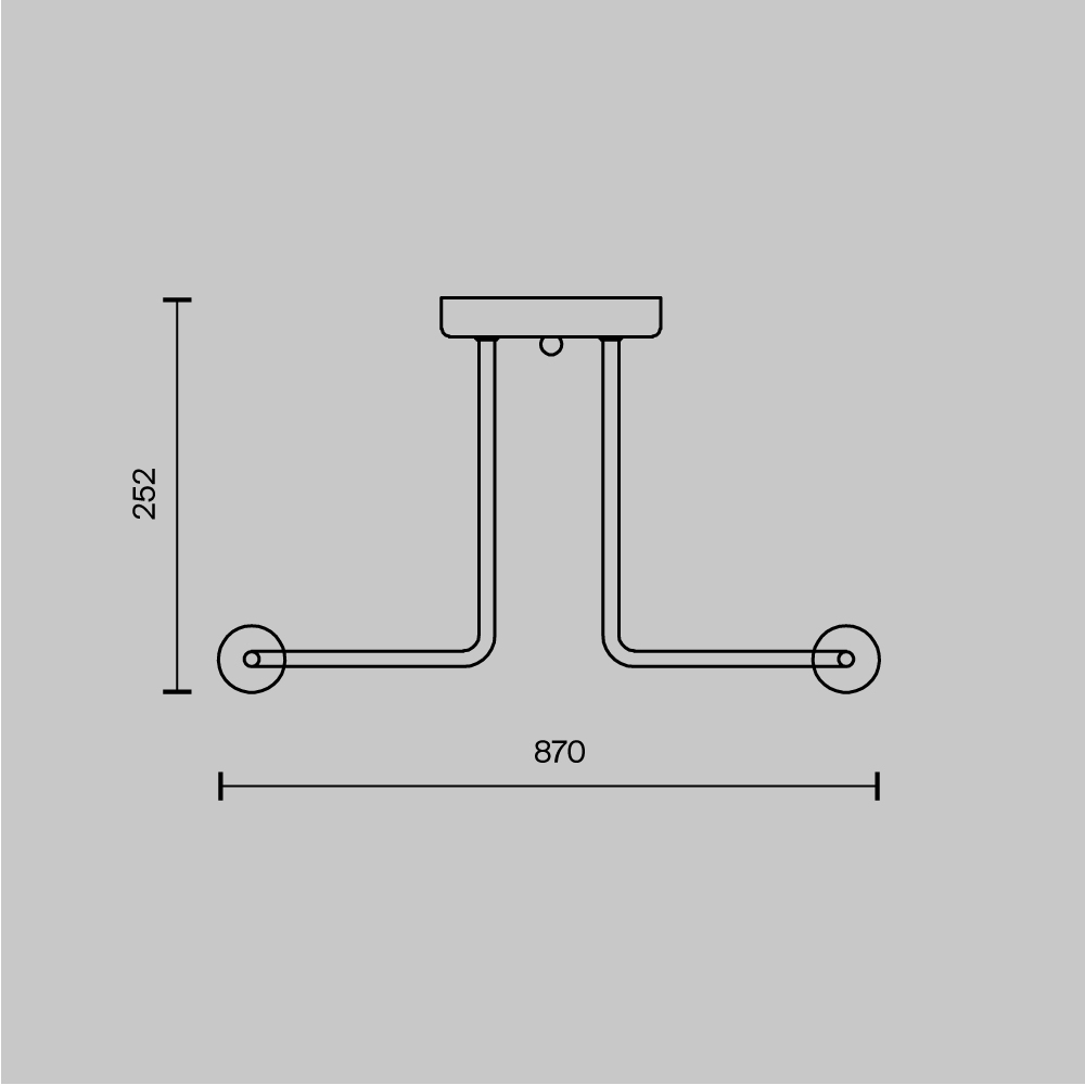 картинка Потолочный светильник Maytoni Gilbert T532CL-08B от магазина pro-decor.kz