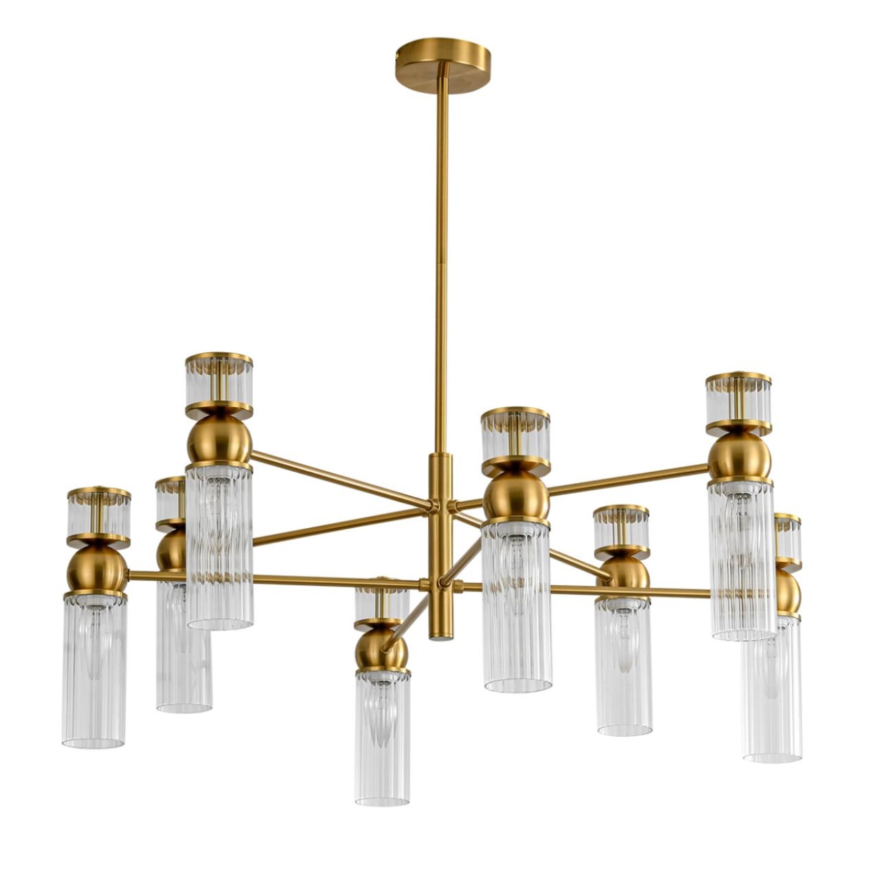 картинка 8276/8 Lumion Люстра DENVER магазин pro-decor.kz являющийся официальным дистрибьютором в Казахстане картинка 8276/8 Lumion Люстра DENVER от магазина pro-decor.kz