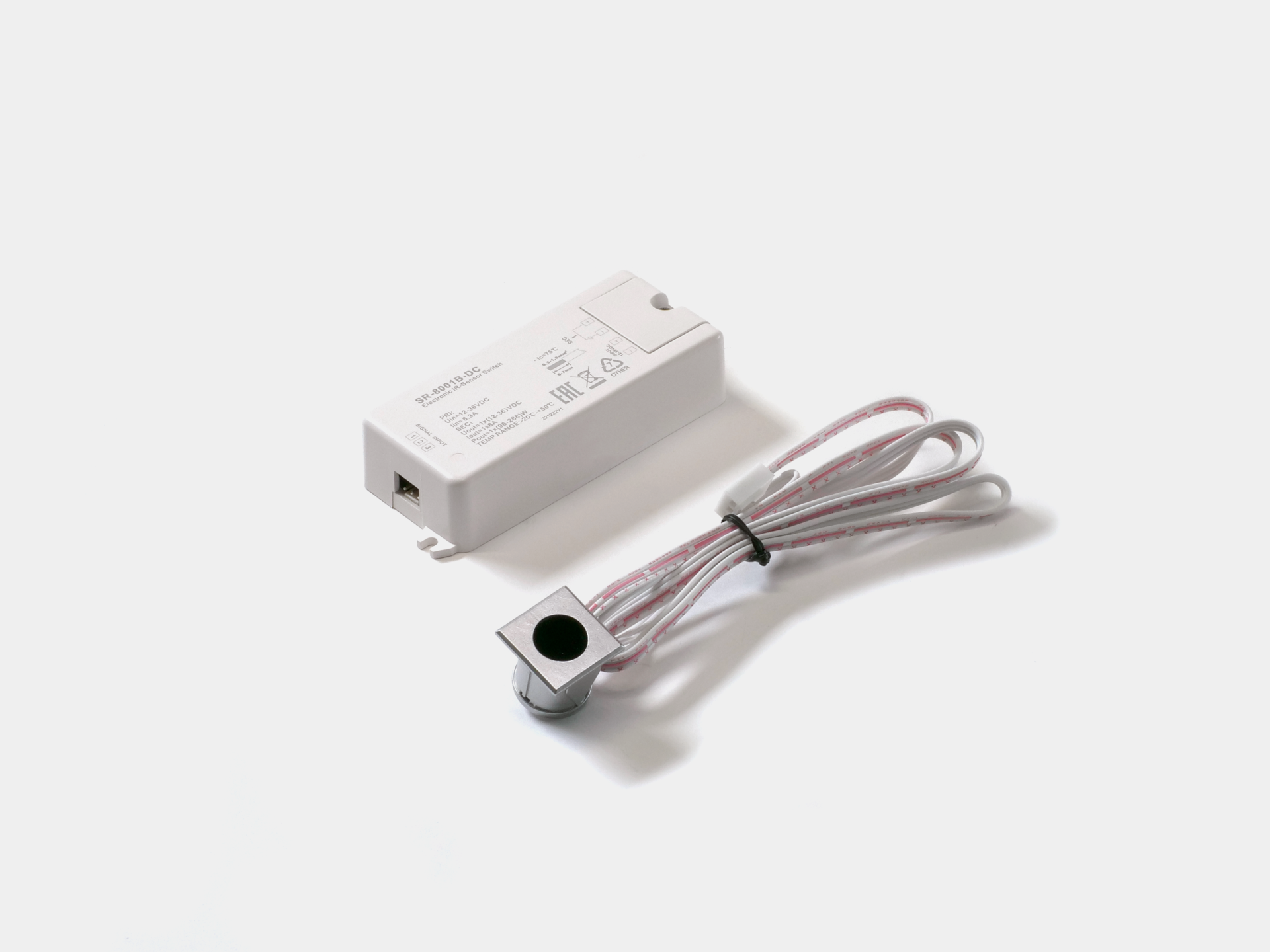 картинка "ИК-датчик ""открытие-закрытие двери"" серебро 12-36 В" от магазина pro-decor.kz