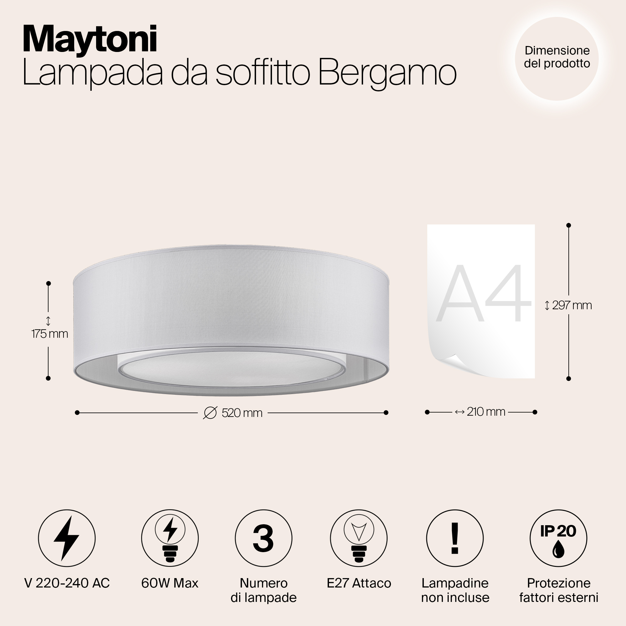 картинка Потолочный светильник Maytoni Bergamo MOD617CL-04GR магазин pro-decor.kz являющийся официальным дистрибьютором в Казахстане картинка Потолочный светильник Maytoni Bergamo MOD617CL-04GR от магазина pro-decor.kz