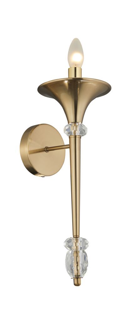 картинка Бра Crystal Lux MIRACLE AP1 BRONZE Crystal Lux 2490/401 магазин pro-decor.kz являющийся официальным дистрибьютором в Казахстане картинка Бра Crystal Lux MIRACLE AP1 BRONZE Crystal Lux 2490/401 от магазина pro-decor.kz