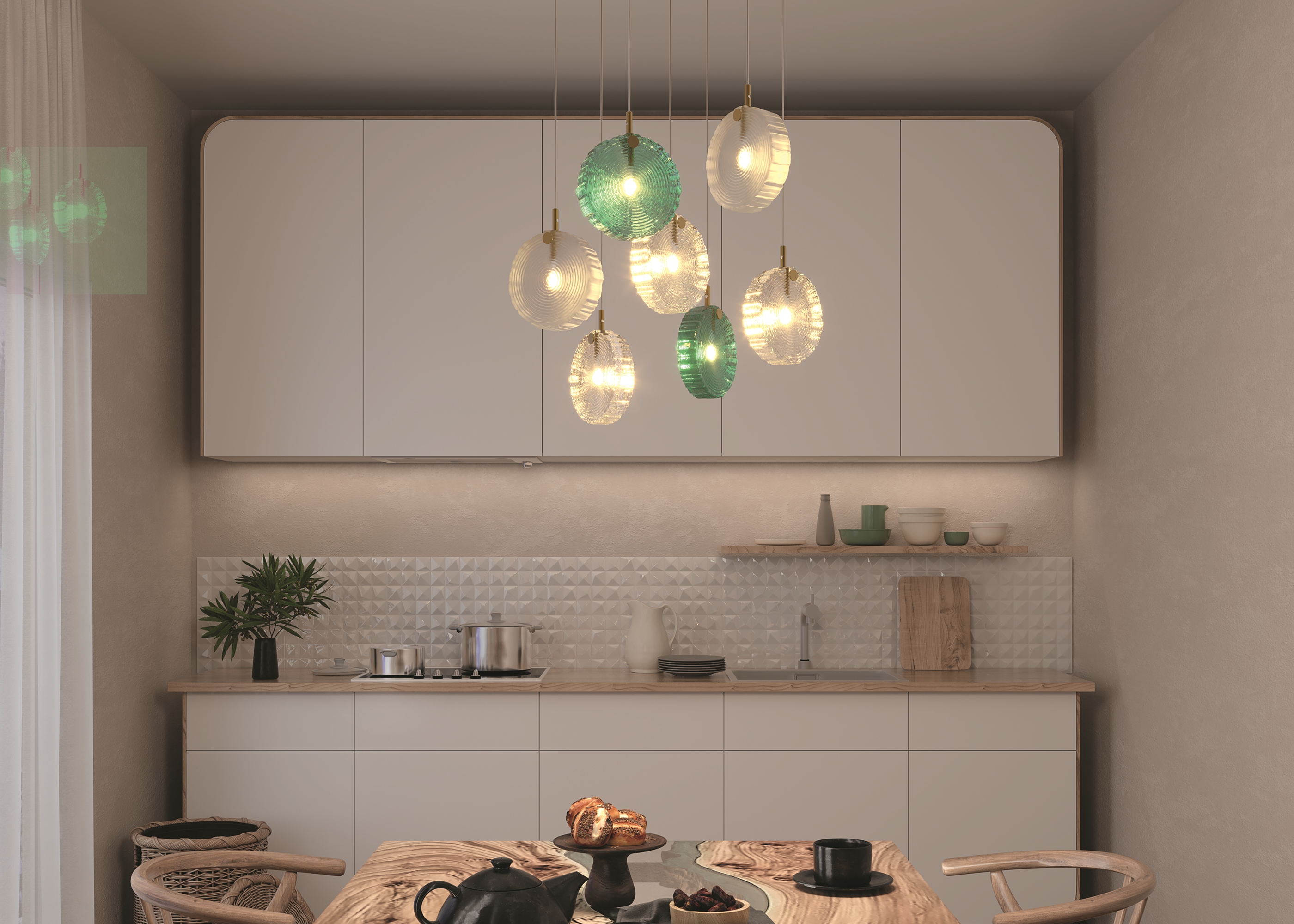 картинка Подвесной светильник Maytoni MOD254PL-07BS от магазина pro-decor.kz