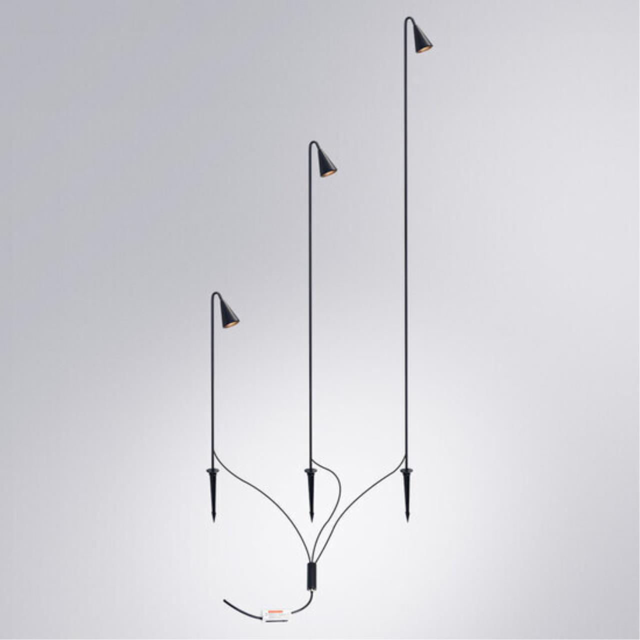 картинка Грунтовый светильник Arte Lamp MULIPHEIN A1084PA-3BK от магазина pro-decor.kz