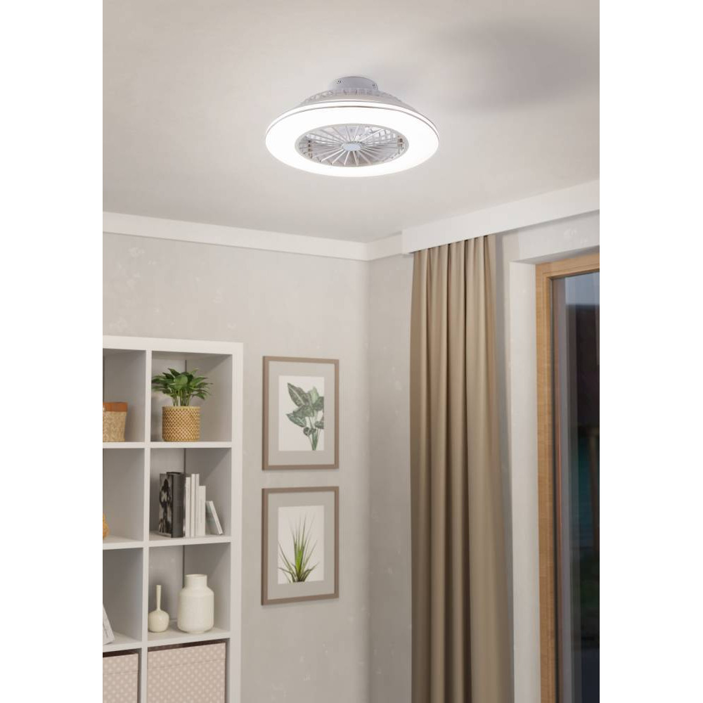 картинка 35142 Вентилятор потолочный со светильником LOVISCA от магазина pro-decor.kz