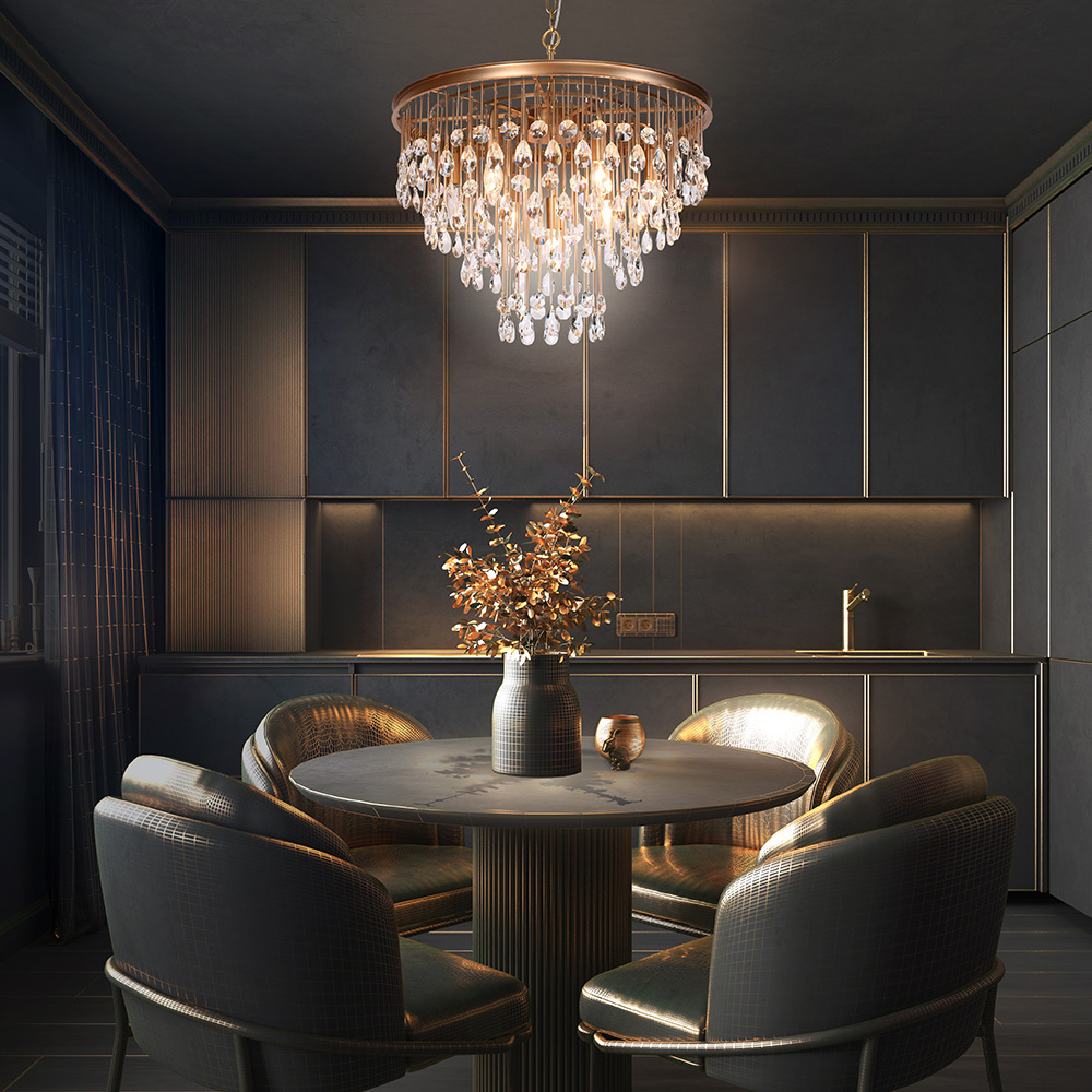 картинка Подвесной светильник Maytoni MOD091PL-07G от магазина pro-decor.kz