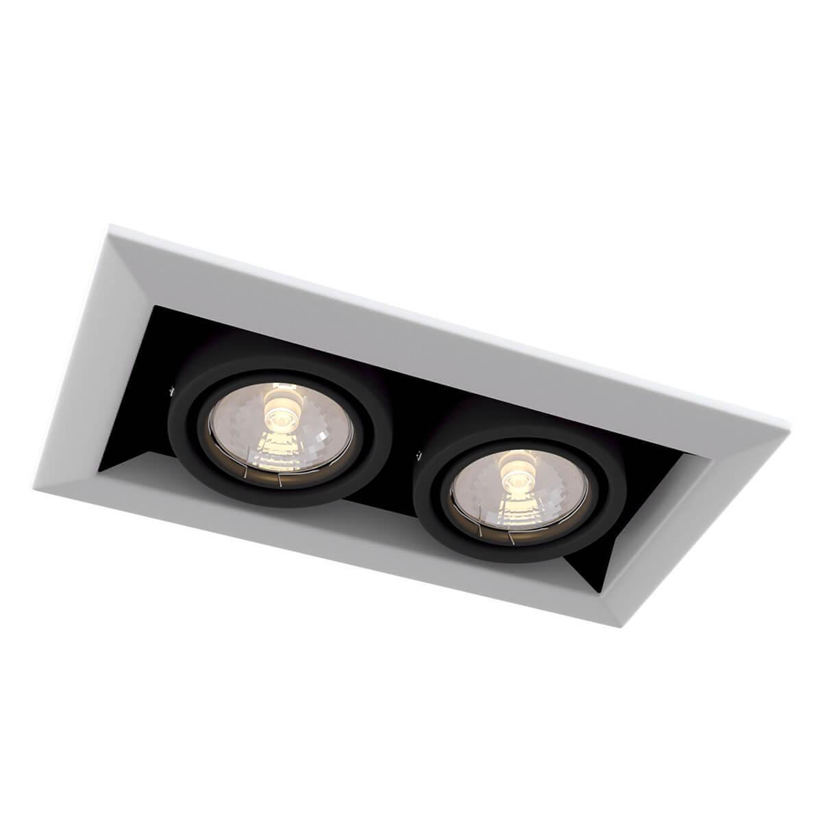 картинка Встраиваемый светильник Maytoni Metal DL008-2-02-W от магазина pro-decor.kz