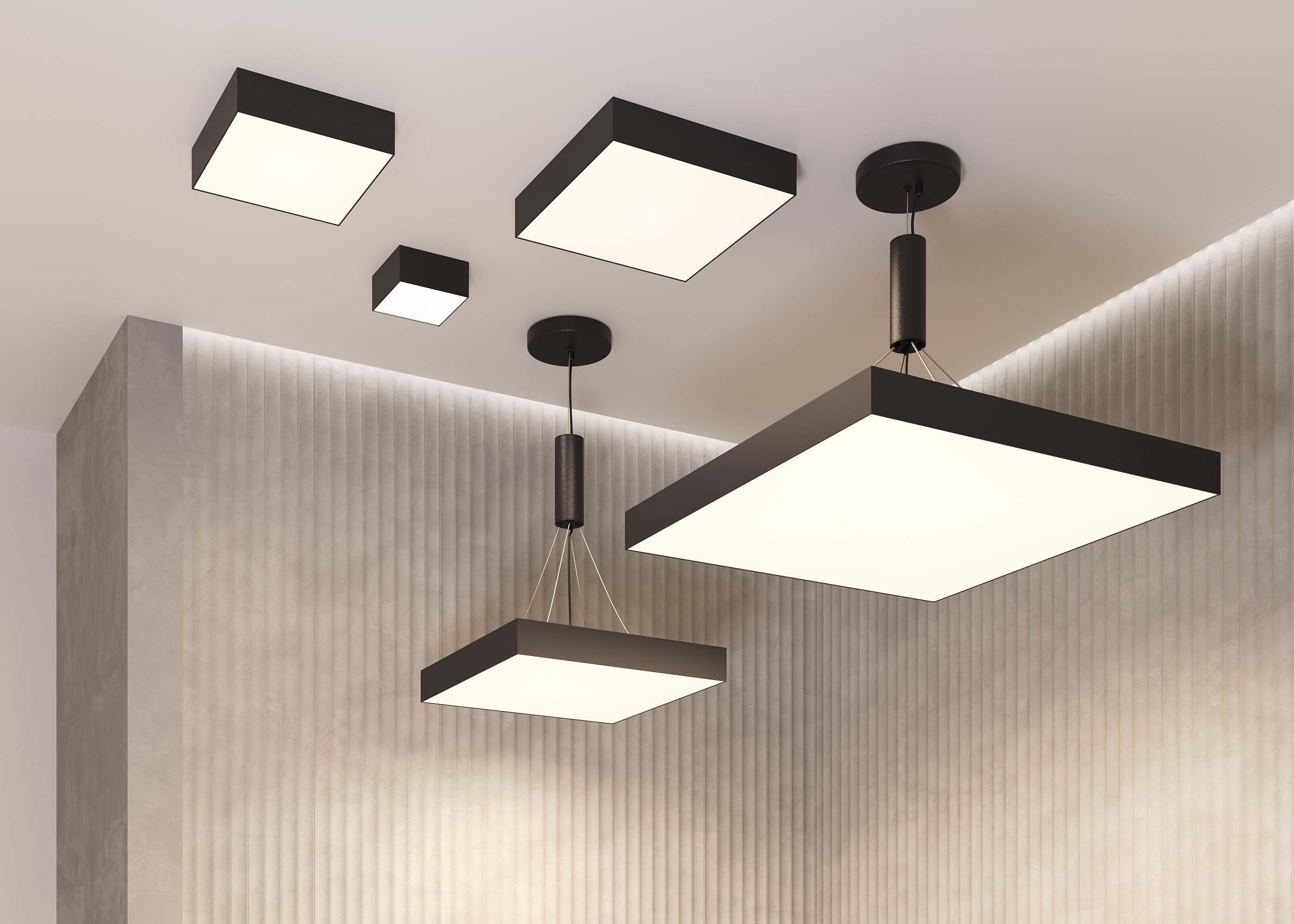 картинка Потолочный светильник Technical C032CL-36W4K-SQ-B от магазина pro-decor.kz