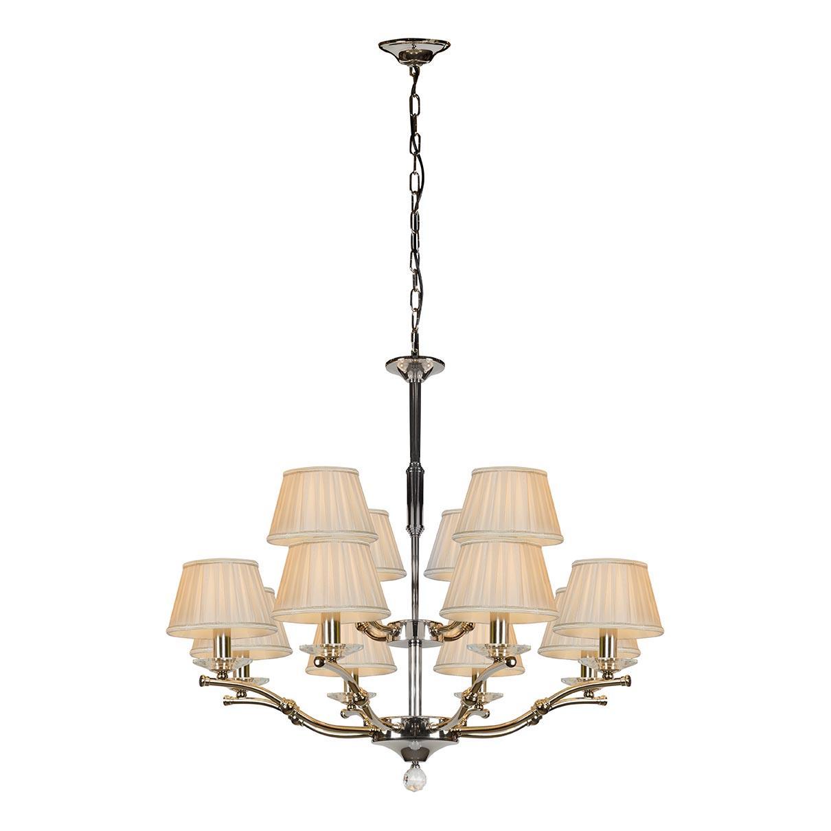картинка Подвесная люстра iLamp Vivaldi 85125/8+4 CR от магазина pro-decor.kz