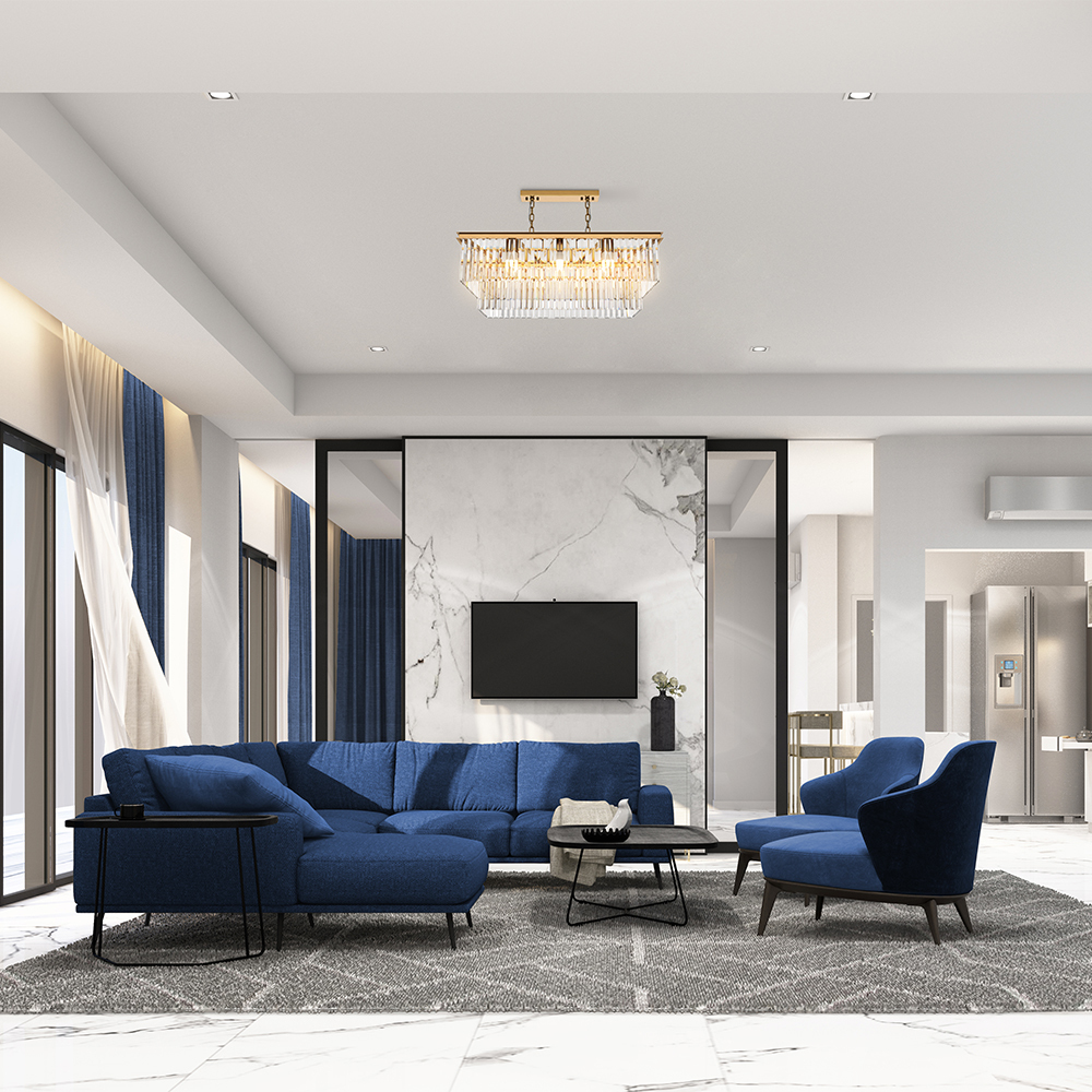 картинка Подвесная люстра Maytoni MOD085PL-08G Revero от магазина pro-decor.kz