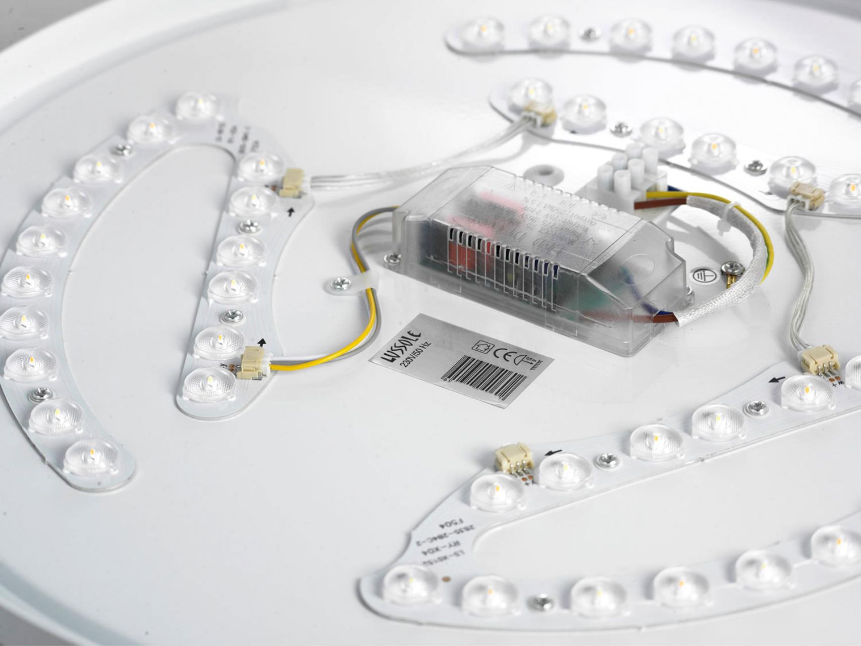 картинка Потолочный светодиодный светильник Lussole Lgo Moonlight LSP-8312 от магазина pro-decor.kz