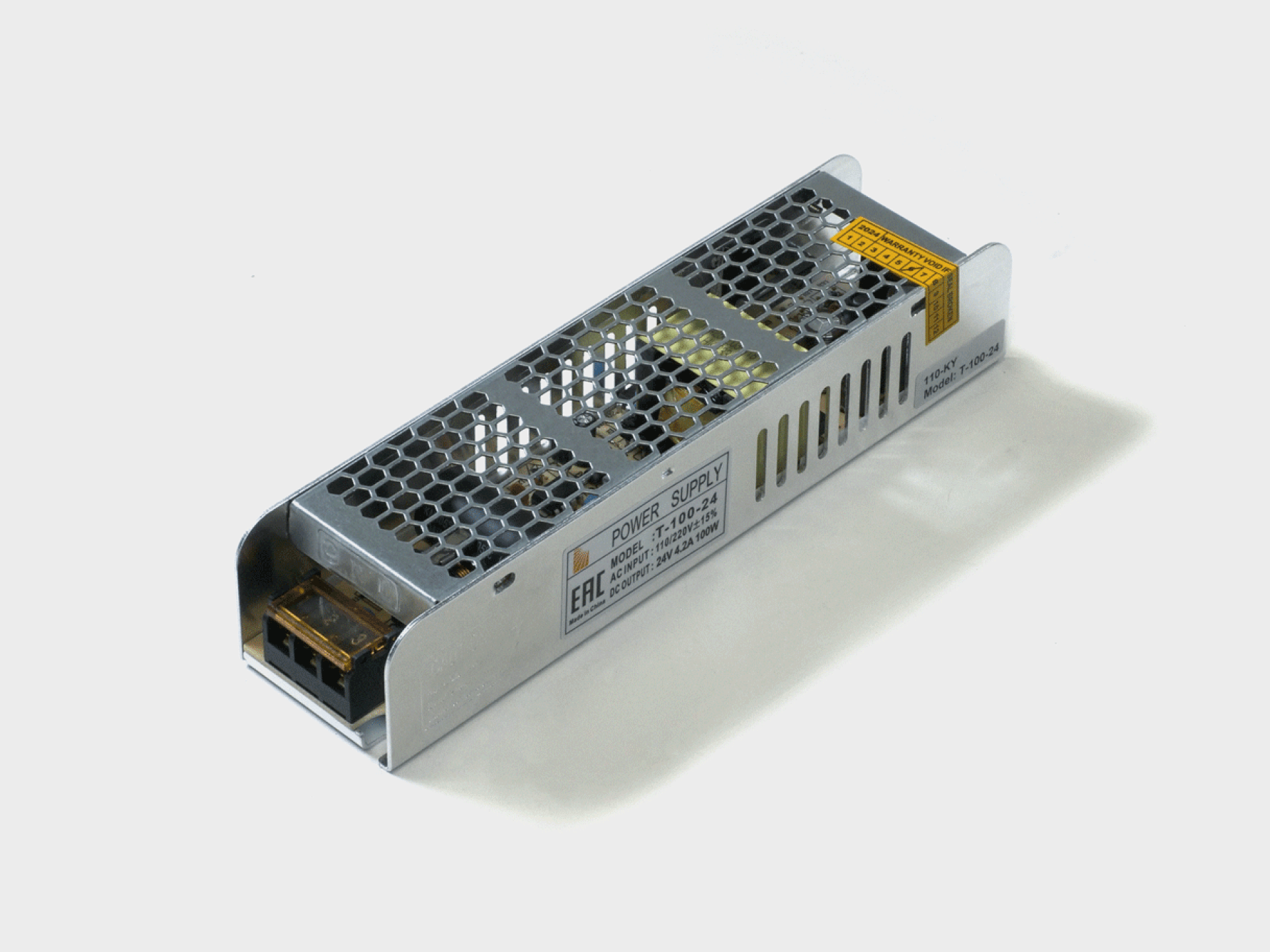 картинка Блок питания компактный /узкий/, 100 W, 24V от магазина pro-decor.kz