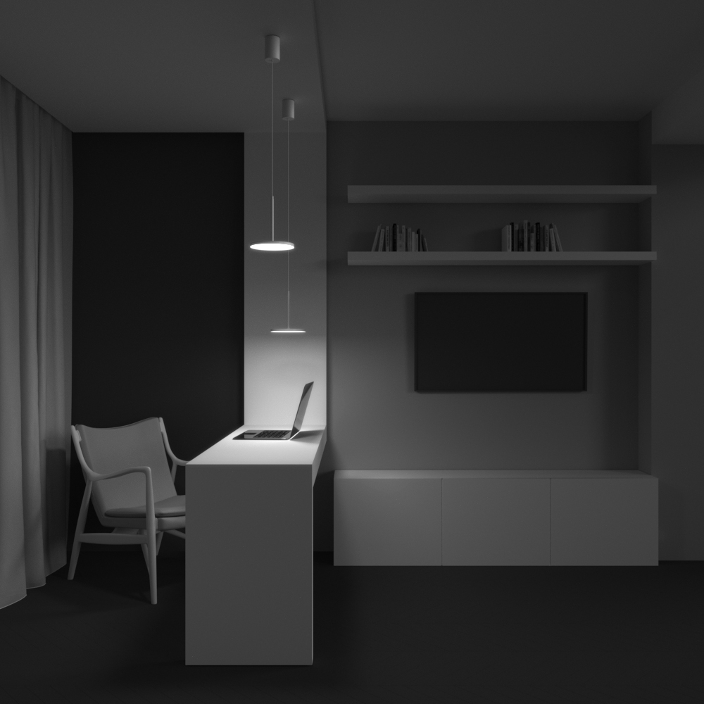 картинка Подвесной светильник Technical P076PL-L12W4K-W Plato от магазина pro-decor.kz