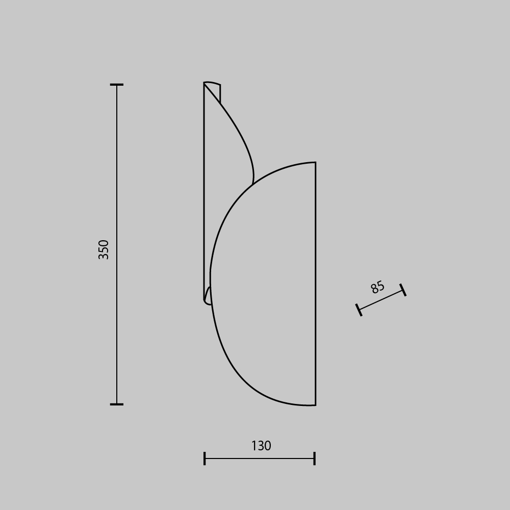 картинка Настенный светильник (бра) Maytoni MOD225WL-02B1 от магазина pro-decor.kz