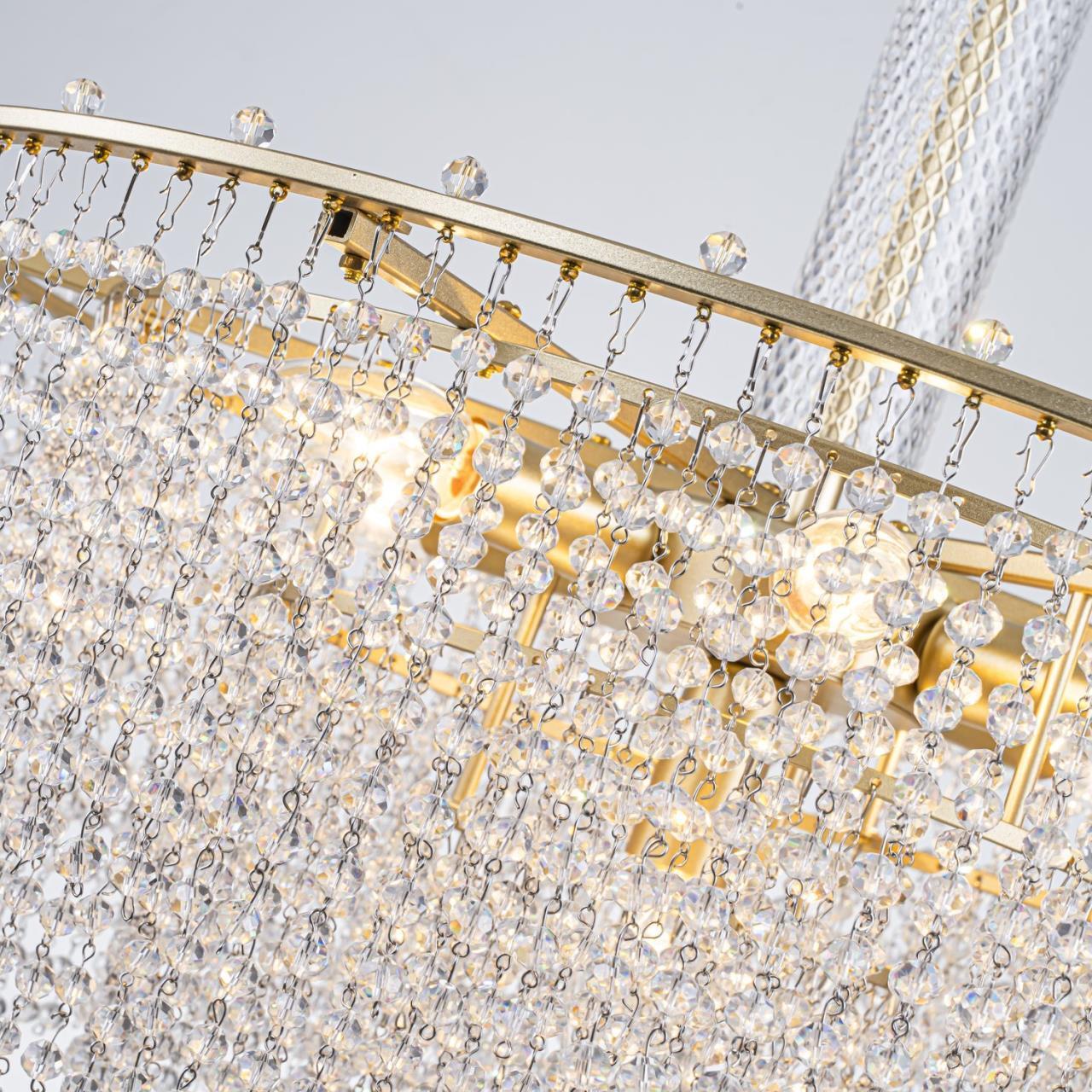 картинка Подвесная люстра Favourite 4762-7P Fringe от магазина pro-decor.kz