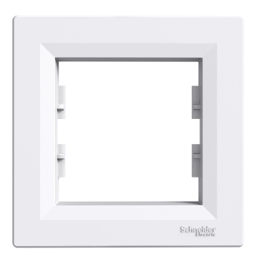 картинка Asfora рамка, 1-постовая Schneider Electric EPH5800121 от магазина pro-decor.kz