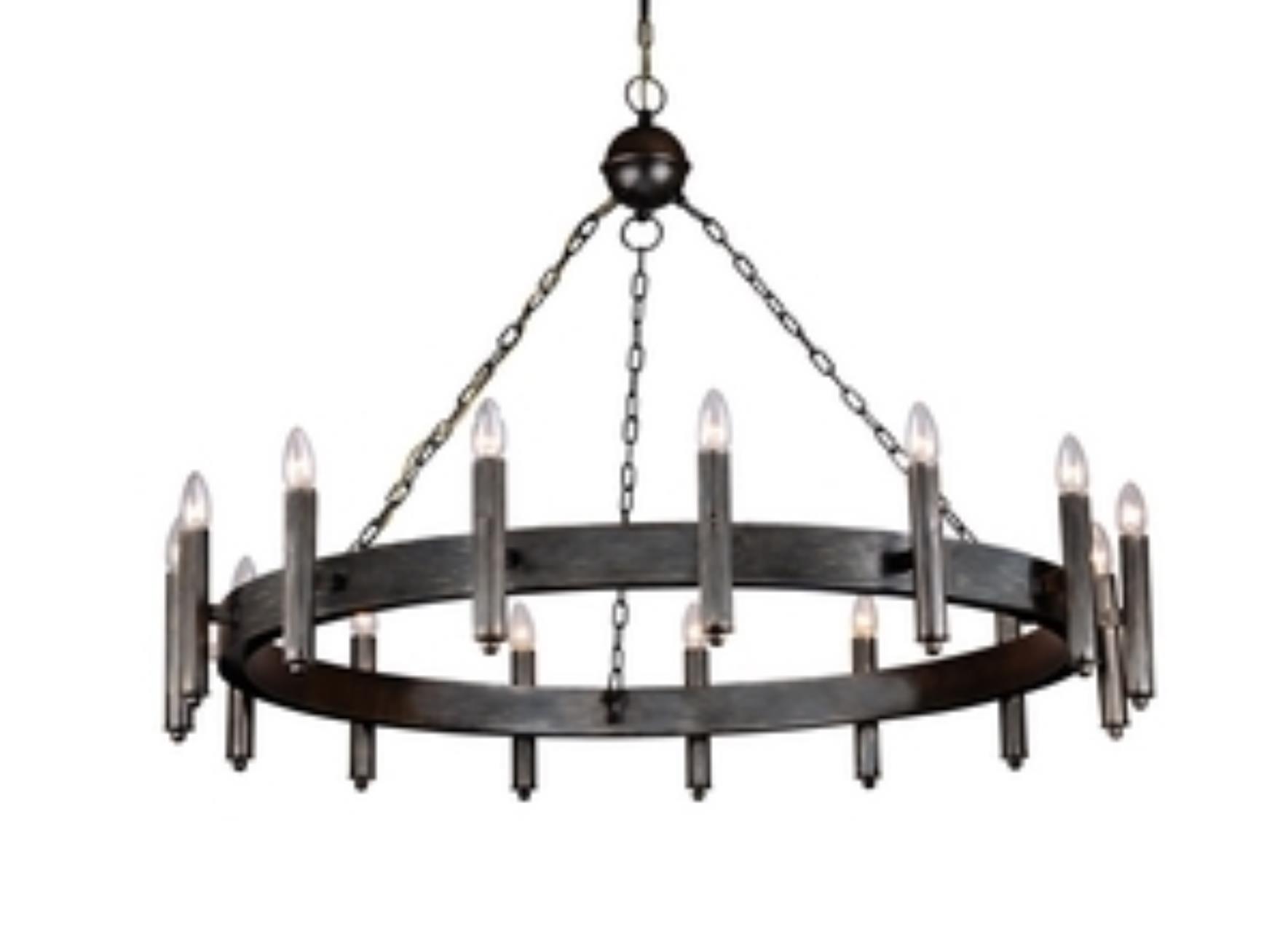 картинка Подвесная люстра Favourite Fortezza 1144-15P от магазина pro-decor.kz