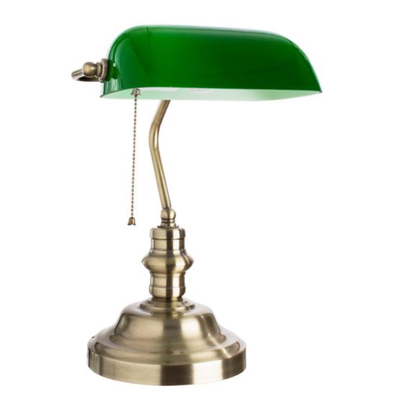 картинка Настольная лампа Arte Lamp Banker A2492LT-1AB от магазина pro-decor.kz