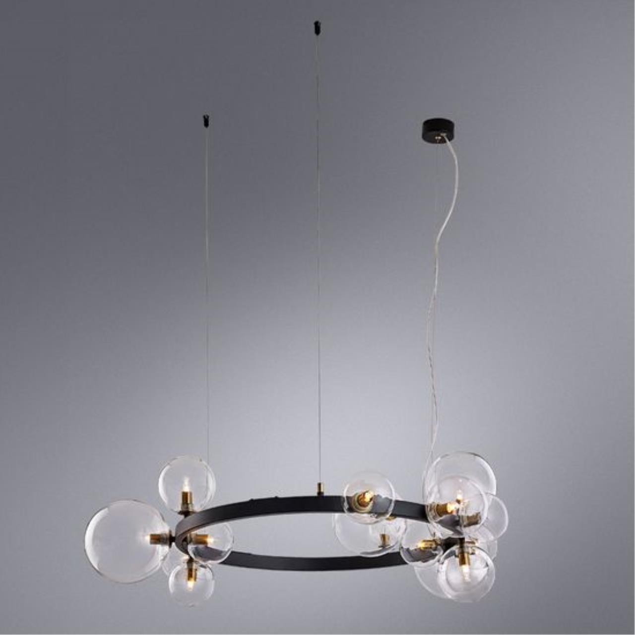 картинка Подвесная люстра Arte Lamp Vincent A7790SP-15BK магазин pro-decor.kz являющийся официальным дистрибьютором в Казахстане картинка Подвесная люстра Arte Lamp Vincent A7790SP-15BK от магазина pro-decor.kz