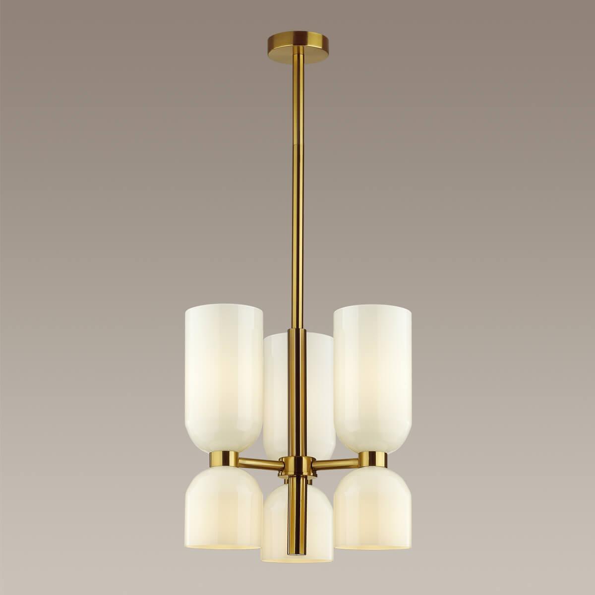 картинка Подвесная люстра Odeon Light Midcent Orinoco 4798/6 от магазина pro-decor.kz