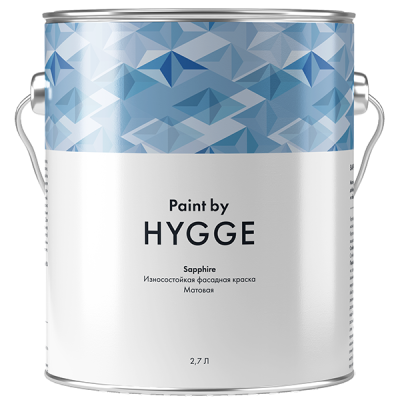 Купить Sapphire база A 2.7 л. HYGGE Paint (006) Sapphire база A 2.7 л. HYGGE Paint (006)