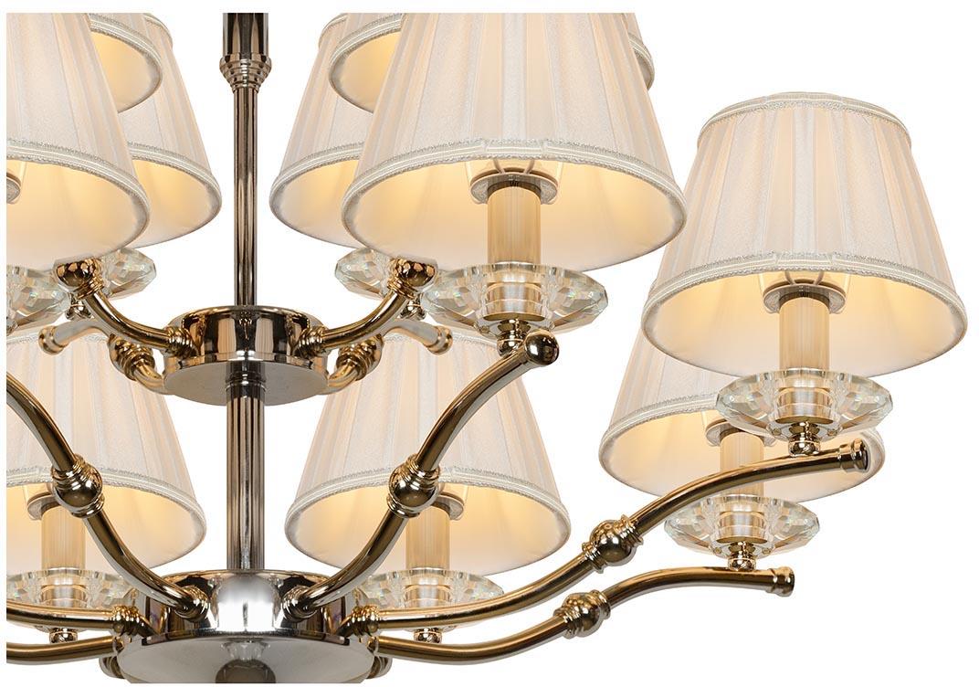 картинка Подвесная люстра iLamp Vivaldi 85125/8+4 CR от магазина pro-decor.kz