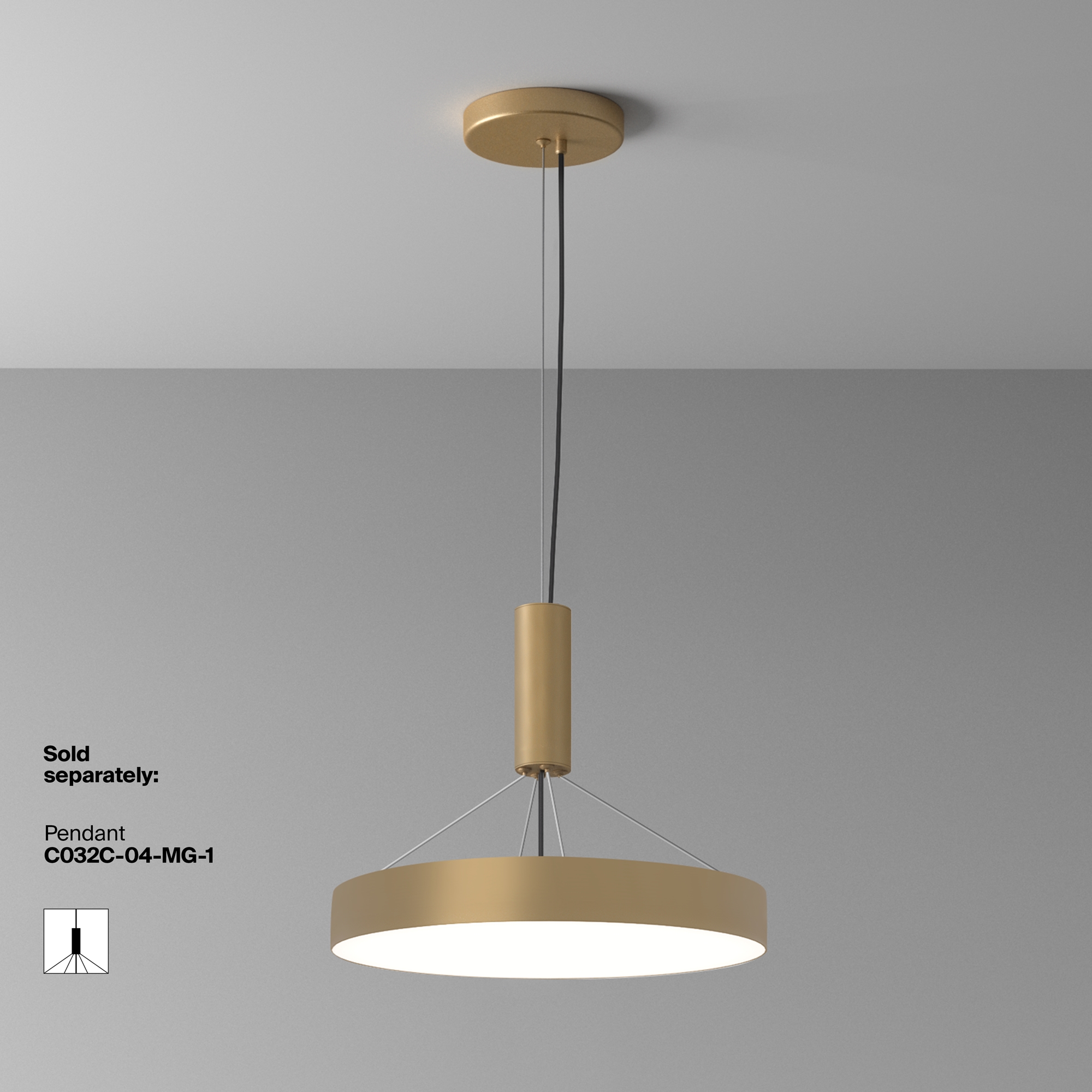 картинка Потолочный светильник Technical C032CL-45W4K-RD-MG от магазина pro-decor.kz