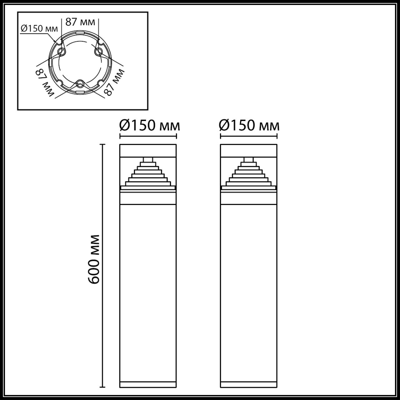 картинка 7140/20GL Odeon Light Напольный светильник HULK магазин pro-decor.kz являющийся официальным дистрибьютором в Казахстане картинка 7140/20GL Odeon Light Напольный светильник HULK от магазина pro-decor.kz