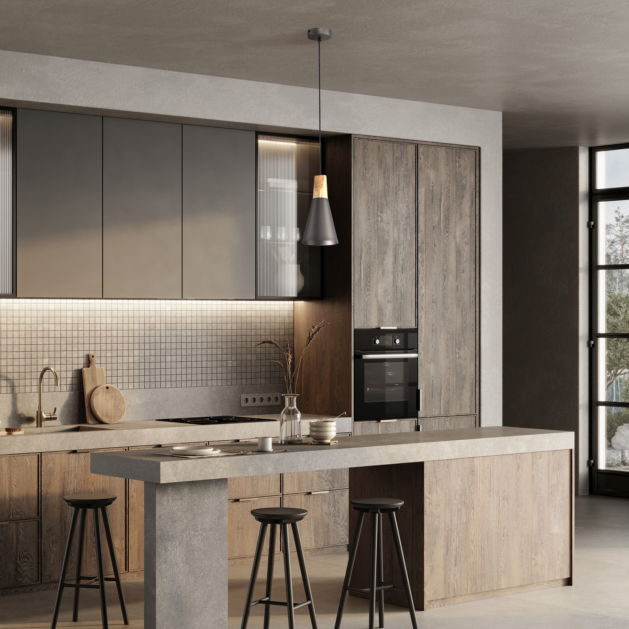 картинка Подвесной светильник Maytoni Bicones P359-PL-140-C от магазина pro-decor.kz