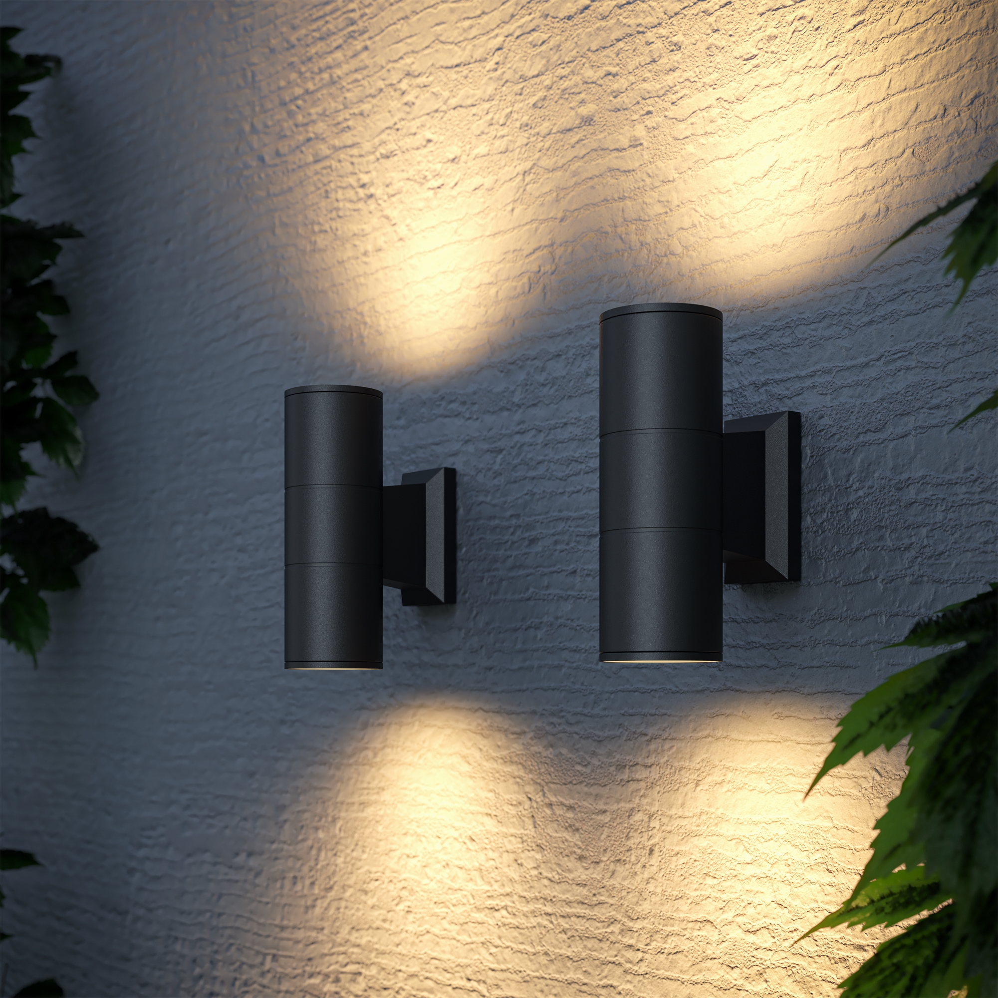 картинка Уличный настенный светильник Maytoni Bowery O574WL-02B от магазина pro-decor.kz