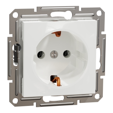 картинка Розетка, с заземлением, без рамки Schneider Electric EPH2970121 от магазина pro-decor.kz