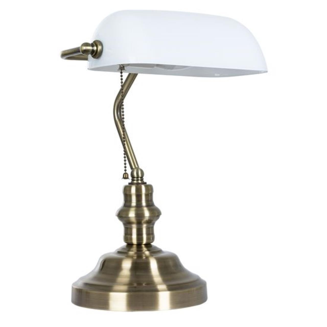 картинка Настольная лампа Arte Lamp Banker A2493LT-1AB от магазина pro-decor.kz
