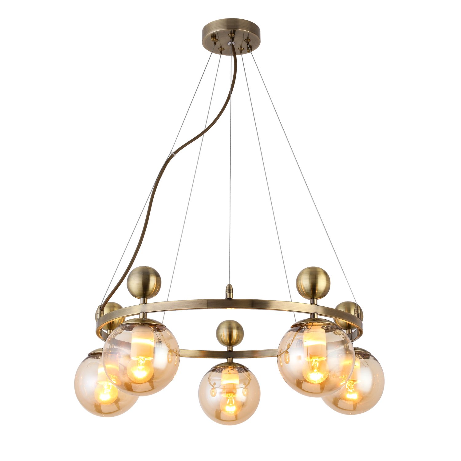 картинка Подвесная люстра Evoluce Pechio SLE106303-05 от магазина pro-decor.kz