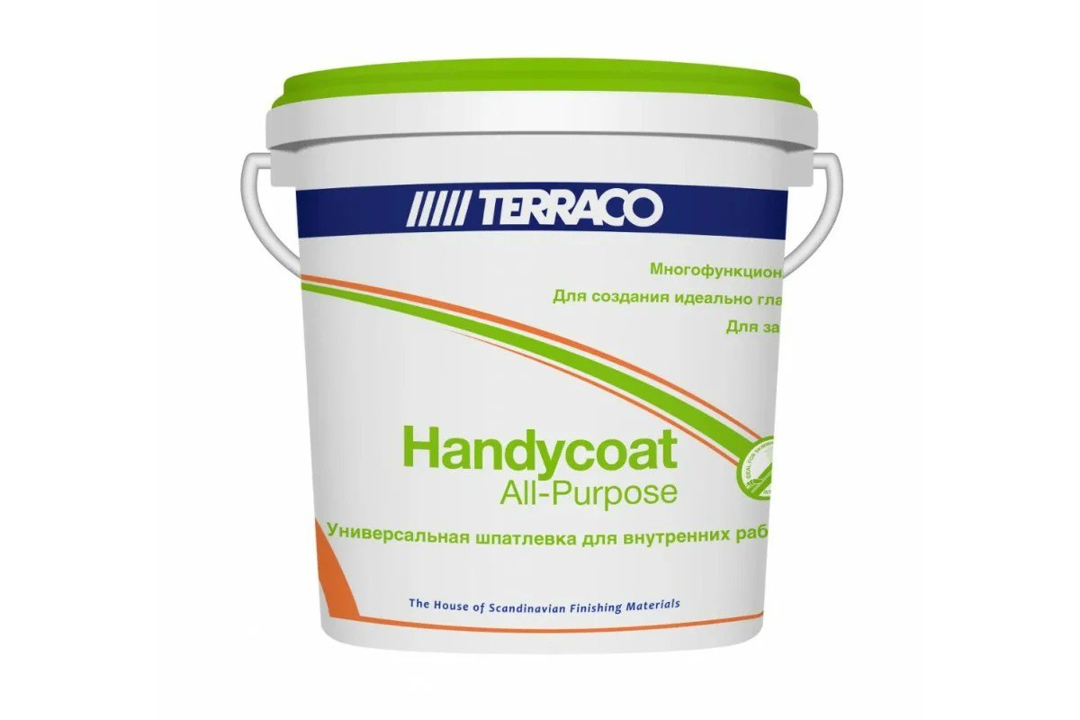 Купить Шпатлевка TERRACO Handycoat All-Purpose (25кг) универсальная Шпатлевка TERRACO Handycoat All-Purpose (25кг) универсальная